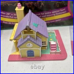 Vintage Polly Pocket Superset Pollyville Bluebird Magical Miniature Town 1994
