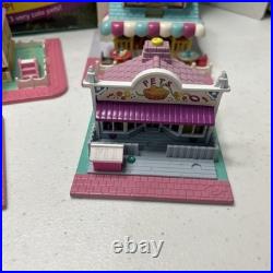 Vintage Polly Pocket Superset Pollyville Bluebird Magical Miniature Town 1994
