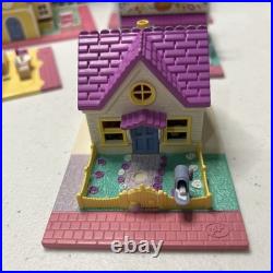 Vintage Polly Pocket Superset Pollyville Bluebird Magical Miniature Town 1994