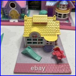 Vintage Polly Pocket Superset Pollyville Bluebird Magical Miniature Town 1994