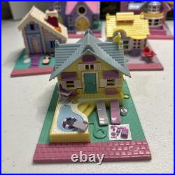 Vintage Polly Pocket Superset Pollyville Bluebird Magical Miniature Town 1994