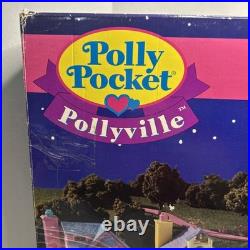 Vintage Polly Pocket Superset Pollyville Bluebird Magical Miniature Town 1994