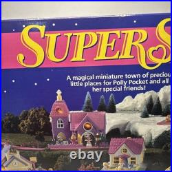 Vintage Polly Pocket Superset Pollyville Bluebird Magical Miniature Town 1994