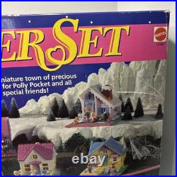 Vintage Polly Pocket Superset Pollyville Bluebird Magical Miniature Town 1994