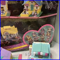 Vintage Polly Pocket Superset Pollyville Bluebird Magical Miniature Town 1994