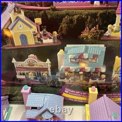 Vintage Polly Pocket Superset Pollyville Bluebird Magical Miniature Town 1994