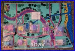 Vintage Polly Pocket Superset Pollyville Bluebird Magical Miniature Town'94 New Vintage Polly Pocket Superset Pollyville Bluebird Magical Miniature Town'94 New