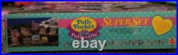Vintage Polly Pocket Superset Pollyville Bluebird Magical Miniature Town'94 New Vintage Polly Pocket Superset Pollyville Bluebird Magical Miniature Town'94 New