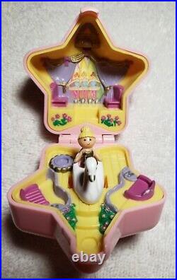 Vintage Polly Pocket TINY BALLERINA RING AND CASE COMPLETE! 1992