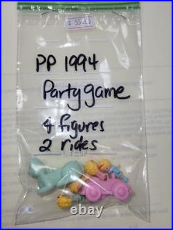 Vintage Polly Pocket Toy Figures & Accessories Lot (29pc.) 1989-1994
