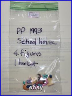 Vintage Polly Pocket Toy Figures & Accessories Lot (37pc.) 1989-1994