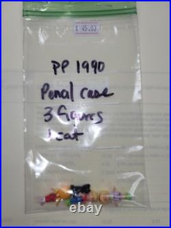 Vintage Polly Pocket Toy Figures & Accessories Lot (37pc.) 1989-1994