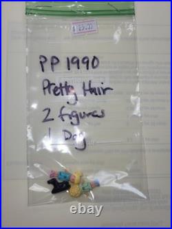 Vintage Polly Pocket Toy Figures & Accessories Lot (52pc.) 1989-1994