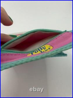 Vintage Polly Pocket Wallet and Keychain Bacpack Bluebird Toys 1990s