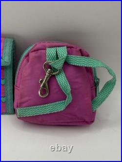 Vintage Polly Pocket Wallet and Keychain Bacpack Bluebird Toys 1990s