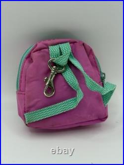 Vintage Polly Pocket Wallet and Keychain Bacpack Bluebird Toys 1990s