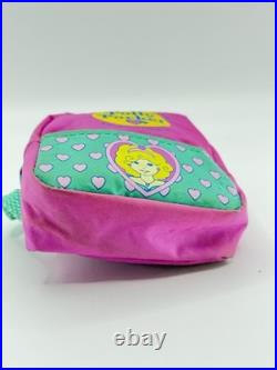 Vintage Polly Pocket Wallet and Keychain Bacpack Bluebird Toys 1990s