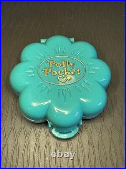 Vintage Polly Pocket Water Fun Park with Figures Bluebird 1990 Complete
