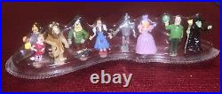 Vintage Polly Pocket Wizard of Oz Playset Replacement Figures Full Set Of 10 NEW