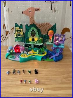 Vintage Polly Pocket Wizard of Oz Set Complete Working Lights Directions Nice