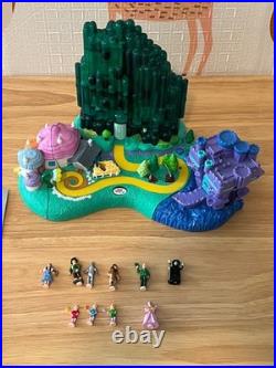 Vintage Polly Pocket Wizard of Oz Set Complete Working Lights Directions Nice