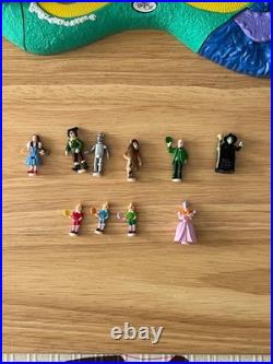 Vintage Polly Pocket Wizard of Oz Set Complete Working Lights Directions Nice
