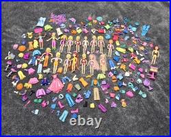 Vintage Polly Pocket Y2K 2000s Lot Dolls Rubber Clothing Accessories 275+ Pieces
