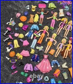 Vintage Polly Pocket Y2K 2000s Lot Dolls Rubber Clothing Accessories 275+ Pieces