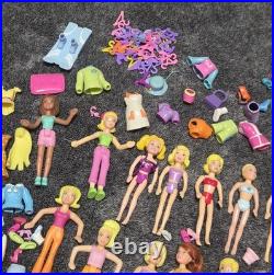 Vintage Polly Pocket Y2K 2000s Lot Dolls Rubber Clothing Accessories 275+ Pieces