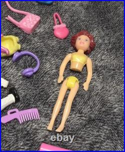 Vintage Polly Pocket Y2K 2000s Lot Dolls Rubber Clothing Accessories 275+ Pieces