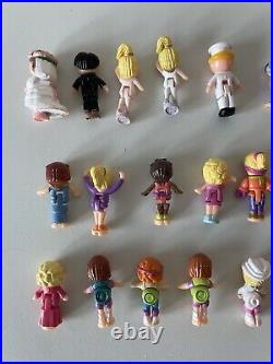 Vintage Polly Pocket figures lot