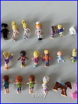 Vintage Polly Pocket figures lot