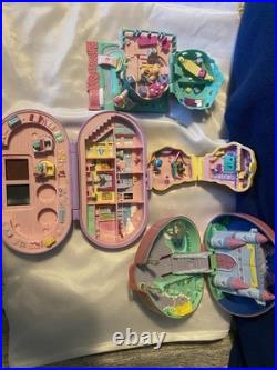 Vintage Polly Pocket playsets (4 PC Lot) 1992&1994 Bluebird Vintage Polly Pocket playsets (4 PC Lot) 1992&1994 Bluebird