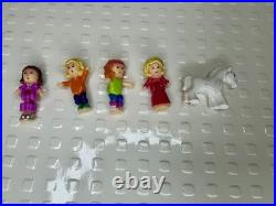 Vintage Polly Pockets Lot of 5 plus additional characters