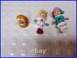 Vintage Polly Pockets Lot of 5 plus additional characters