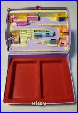 Vintage Polly pocket jewel case play set with Box 1989 Excellent condition. 100%