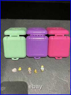 Vintage Polly pocket party time variation green compact Party Surprise Bundle