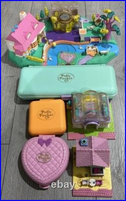 Vintage Polly pocket playset lot of 6 Vintage Polly pocket playset lot of 6