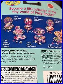 Vintage Rare Polly Pocket Bluebird Keepsake Collection Ice Cream? Stand NIB