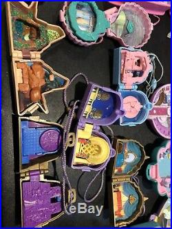 Vintage Rare Polly Pocket Playset Compact Figure Lot Bluebird Hasbro Disney 90s