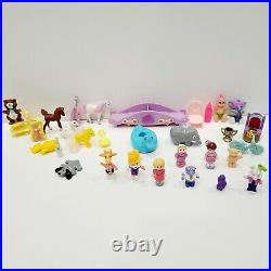 Vintage lot 20 plus Polly Pocket figures and accessories Bluebird miniature doll