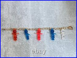 Vintage polly pocket 1996 Crystal Bracelet 100% Compete Ultra Rare