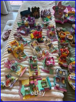 Vintage polly pocket big lot