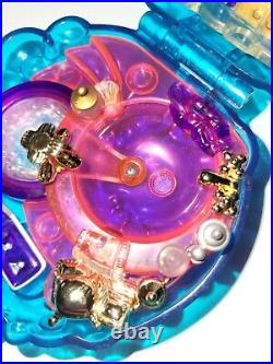 Vintage polly pocket polly's crystal bubble compact 1996 complete