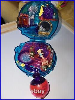 Vintage polly pocket polly's crystal bubble compact 1996 complete