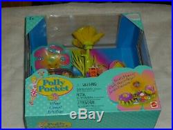 Vntg 1997 Mattel Polly Pocket Totally Flowers Petal Village Playset New Mib
