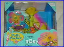Vntg 1997 Mattel Polly Pocket Totally Flowers Petal Village Playset New Mib