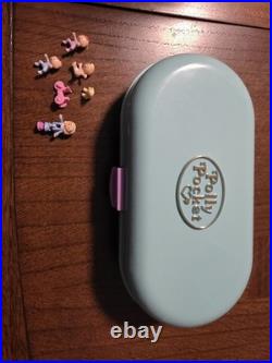 Vtg92 Bluebird Polly Pocket Babysitting Stamper COMPLETE with All 4 Stamps & Table