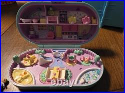 Vtg92 Bluebird Polly Pocket Babysitting Stamper COMPLETE with All 4 Stamps & Table