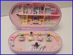 Vtg 1992 Polly Pocket Stampin' School 100% COMPLETE with Figures Stampers WORK